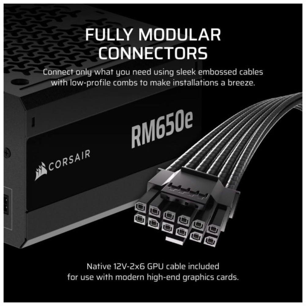 Блок живлення Corsair 650W RM650e (CP-9020302-EU)