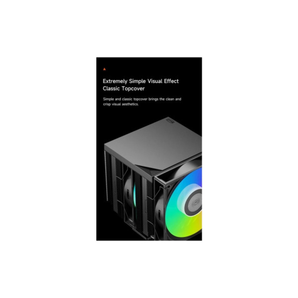 Кулер до процесора PcCooler Охолоджувач для процесора PсCOOLER RT720 TC ARGB BK чорний IntelLGA 11 (RT720 TC ARGB BK)