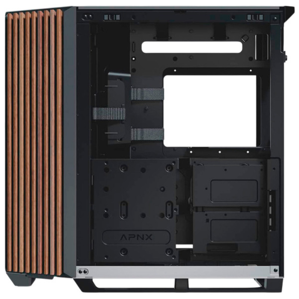Корпус для ПК APNX V1-W Black/White (APCM-VI01103.M1)