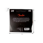Струни для гітари Fender 3250L Super Bullets Nickel-Plated Guitar Strings (09-42) (A009841) Струни для гітари Fender 3250L Super Bullets Nickel-Plated Guitar Strings (09-42) (A009841)