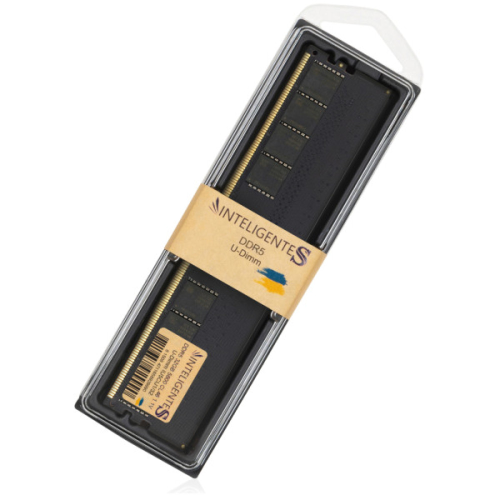 Модуль пам'яті для комп'ютера DDR5 32GB 5600 MHz INTELIGENTES (IU5CIJ1/32)