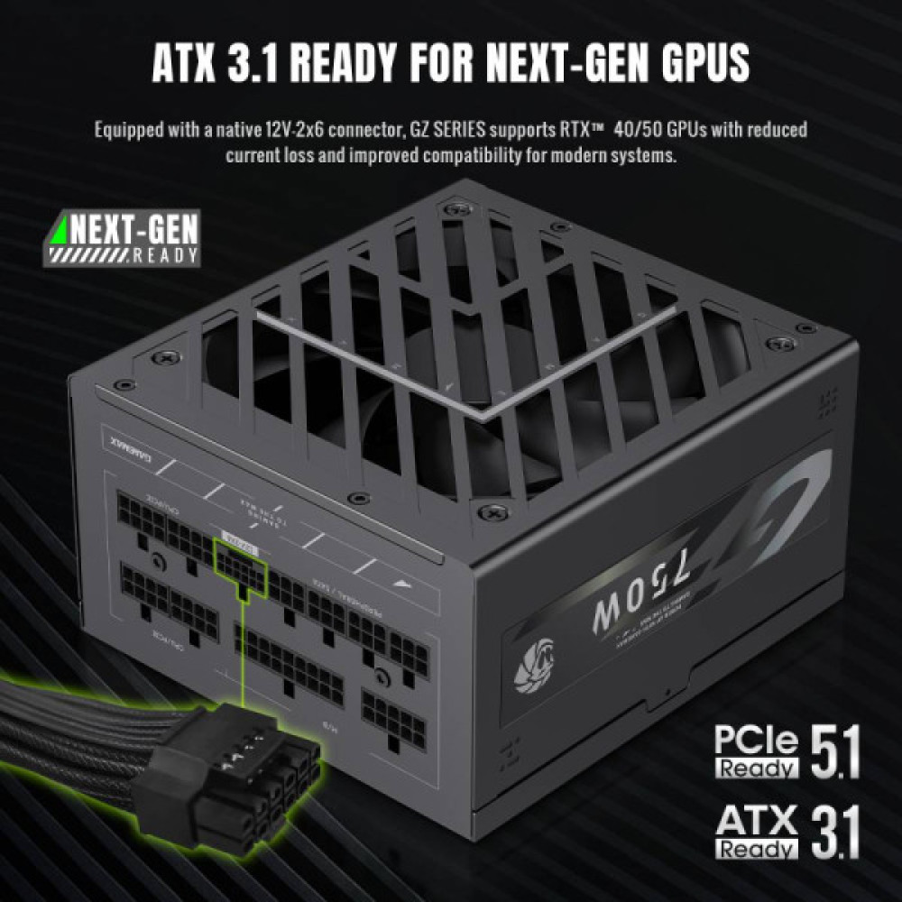 GAMEMAX GZ 750G BK