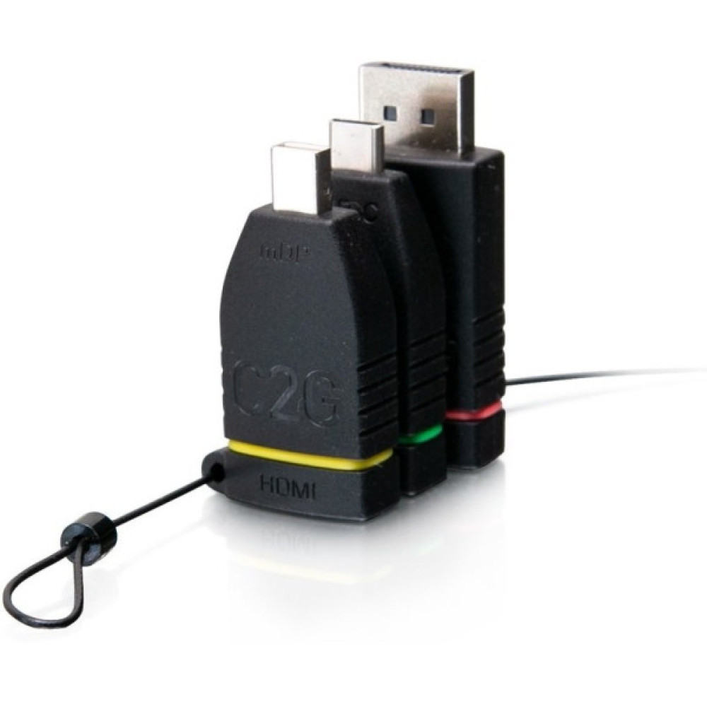 Комплект перехідників C2G Adapter Ring HDMI > mini Display Port, Display Port, USB-C