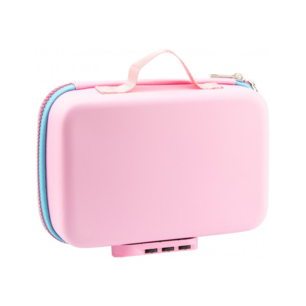 Пенал Cool For School 1 відділення на замку Рожевий (QT-5685-Pink)