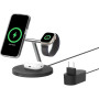 Зарядний пристрій Belkin 3in1 Magnetic Pad Qi2 15W Black (WIZ032KQBK) Зарядний пристрій Belkin 3in1 Magnetic Pad Qi2 15W Black (WIZ032KQBK)