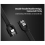 Кабель для передачі даних SATA 3 Data Cable 0.5m US217 Black Ugreen (30796) Кабель для передачі даних SATA 3 Data Cable 0.5m US217 Black Ugreen (30796)