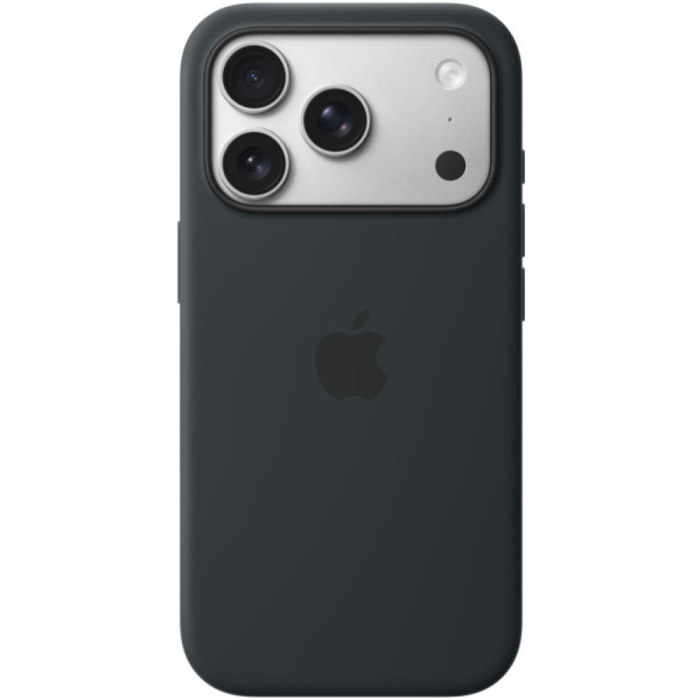 Чохол до мобільного телефона Apple iPhone 17 Pro Silicone with MagSafe Black Model A3559 (MGFK4ZM/A)
