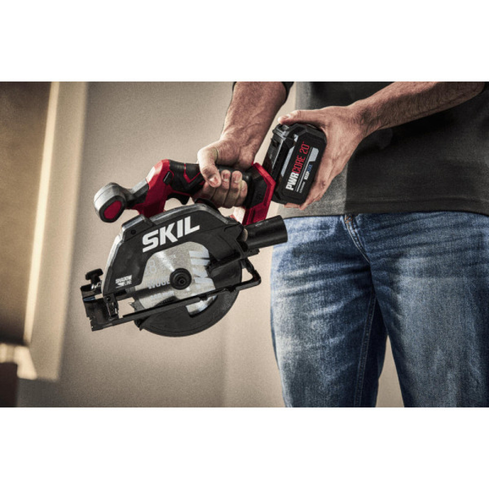 Пила дискова акумуляторна SKIL 3551 CA 20В 165х16мм 2.4кг без АКБ та ЗП
