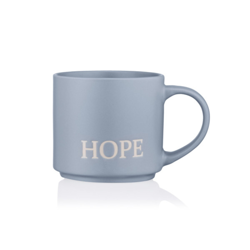 Чашка Ardesto Hope, 420мл, кераміка, синій (AR3043BL)