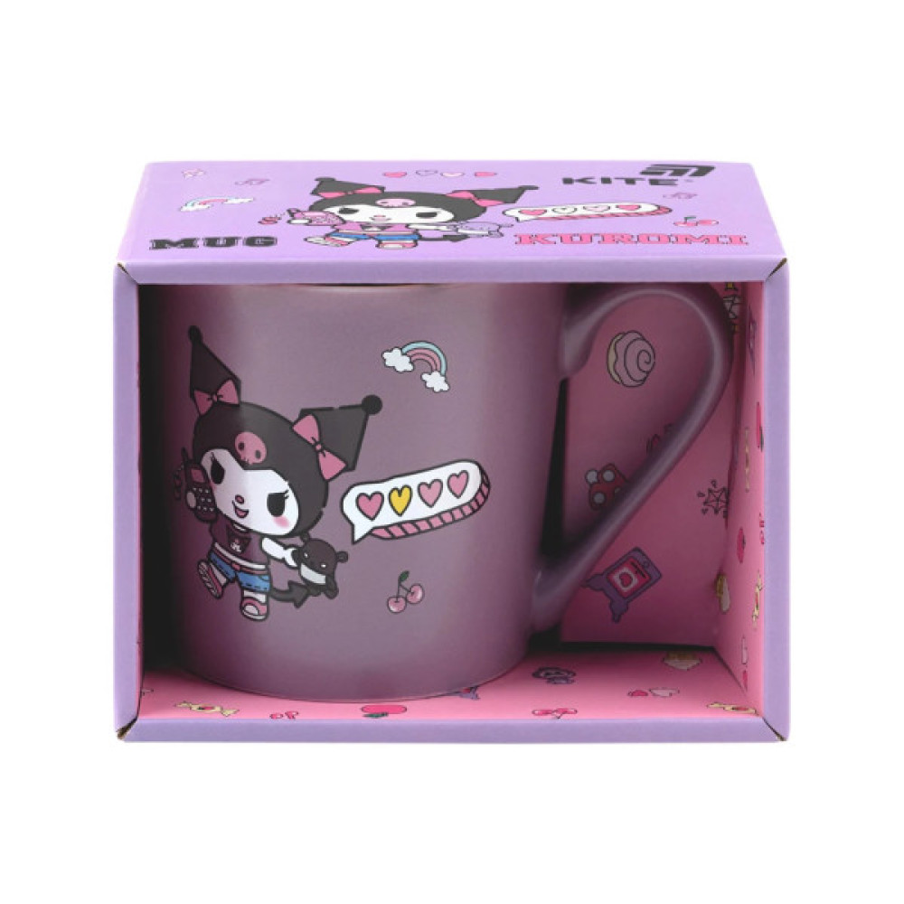Чашка Kite Kuromi 400 мл, HK-1 (HK25-216-1)