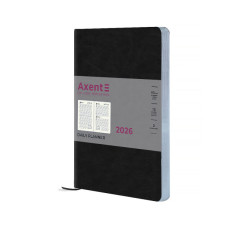 Тижневик Axent датований 2026 Partner City Soft, 145х210, чорний (8821-26-01-A)