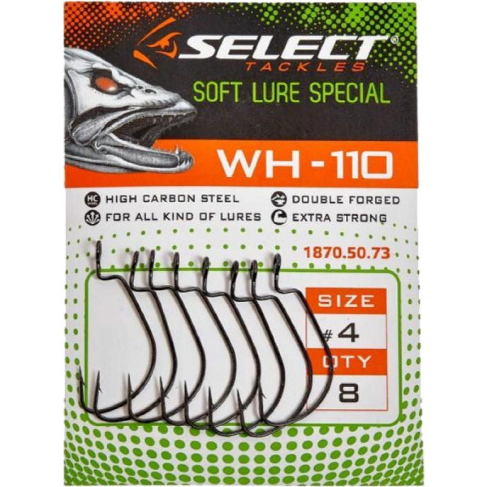 Гачок Select WH-110 1/0 (5 шт/уп) (1870.50.76)