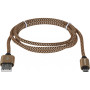 Дата кабель USB 2.0 AM to Micro 5P 1.0m USB08-03T gold Defender (87800) Дата кабель USB 2.0 AM to Micro 5P 1.0m USB08-03T gold Defender (87800)