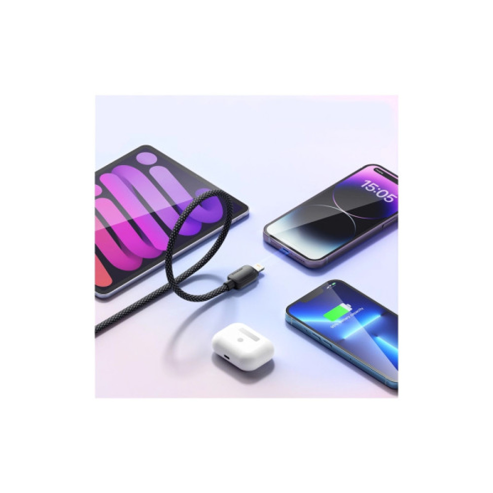 Дата кабель USB-C to Lightning 1.0m 20W pink Essager (EXCTL-WL04-P)