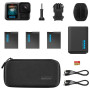 Екшн-камера GoPro HERO13 Black + 3 Enduro Batteries + SD Card + Dual Battery Charger + Case (CHDRB-134-RW)