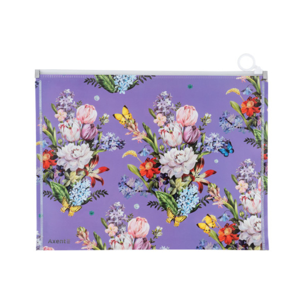 Папка на блискавці Axent zip-lock А4 Olga Selyshcheva, Secret Garden (1497-35-A)