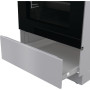 Плита Gorenje електрична склокерамічна, 70л, 50x60см, дисплей, програматор, сірий