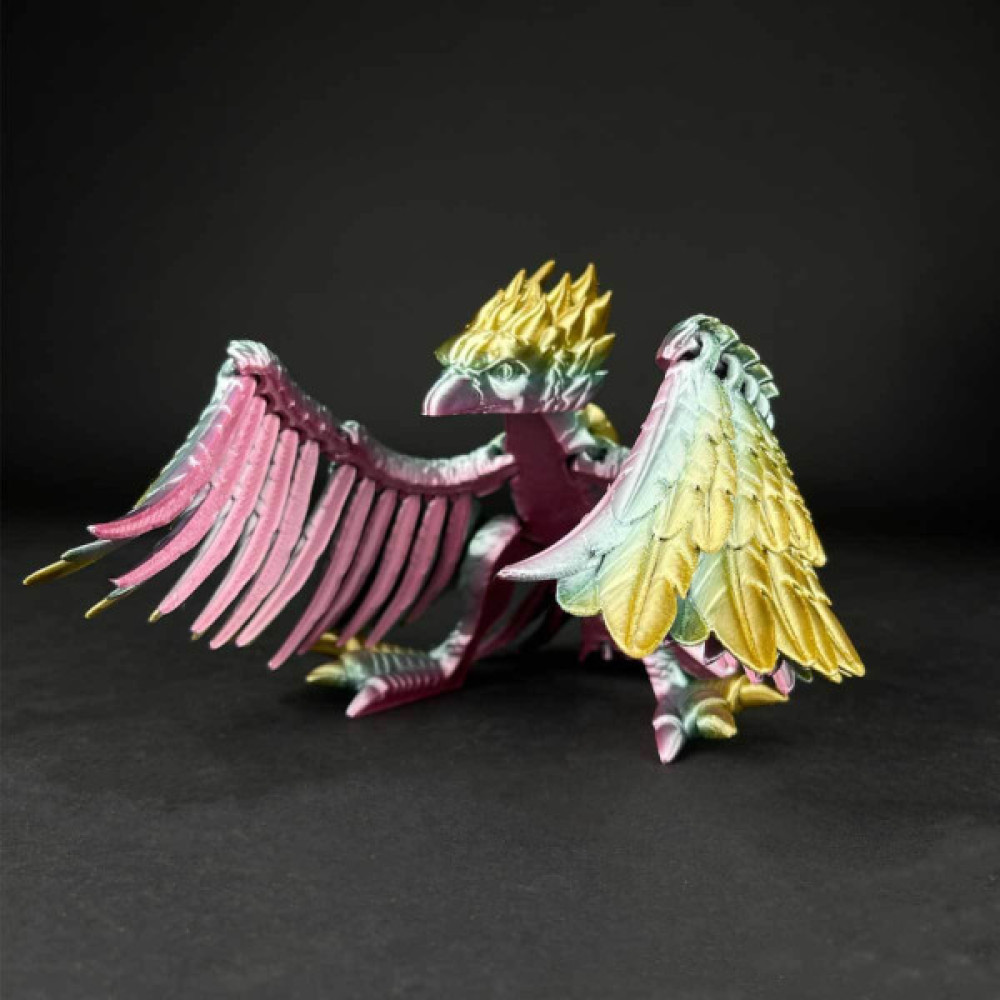 Пластик для 3D-принтера AzureFilm PLA SILK 1,75mm 1kg Rainbow Tropicana (FL171-2463)
