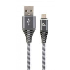 Дата кабель USB 2.0 AM to Micro 5P 2.0m Cablexpert (CC-USB2B-AMmBM-2M-WB2)