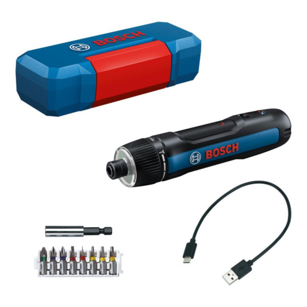 Викрутка акумуляторна Bosch GO 3 3.6В 5Нм 360обхв 0.32кг (0.601.9H2.201)
