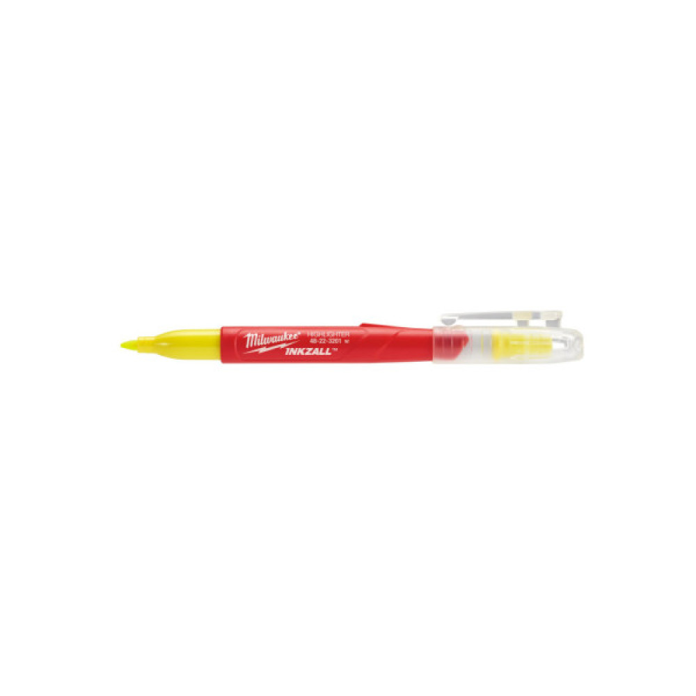 Набір маркерів Milwaukee текстмаркерів InkZAll жовтий, 5шт (48223201)