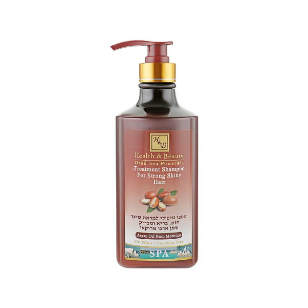Шампунь Health and Beauty З олією арганії 780 мл (7290012326783)