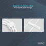 Кабель DIGITUS USB-C > USB-C заряджання/синхронізації, USB 2.0, 60W, силіконовий, 2м, білий