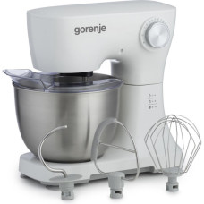 Кухонна машина Gorenje 800Вт, чаша-метал, корпус-пластик, насадок-3, білий
