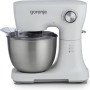 Кухонна машина Gorenje 800Вт, чаша-метал, корпус-пластик, насадок-3, білий