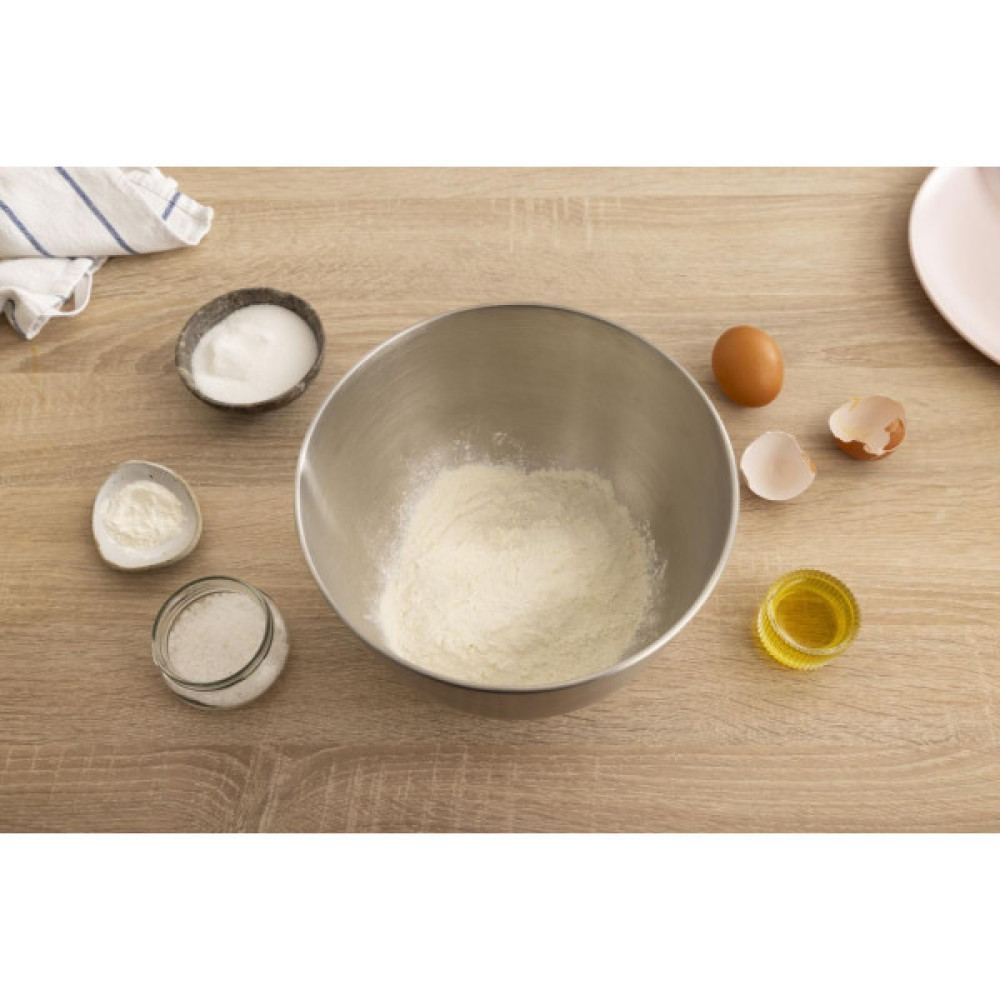 Кухонна машина Gorenje 800Вт, чаша-метал, корпус-пластик, насадок-3, білий