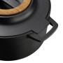 Каструля Fiskars Norden чавунна 4 л чорна (1026565)