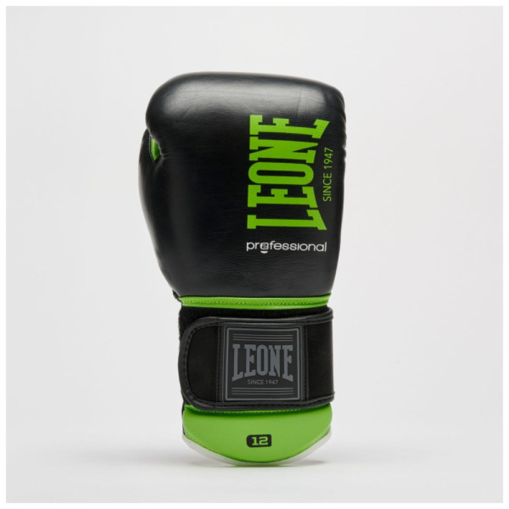 Боксерські рукавички Leone GN115 Professional 2 Black 12 унцій (GN115_Black_12oz)