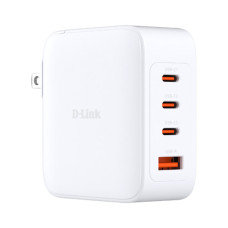 Зарядний пристрій D-Link 3xUSB-C + 1xUSB-A 100W GaN white (DCP-101)