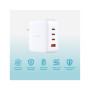 Зарядний пристрій D-Link 3xUSB-C + 1xUSB-A 100W GaN white (DCP-101)