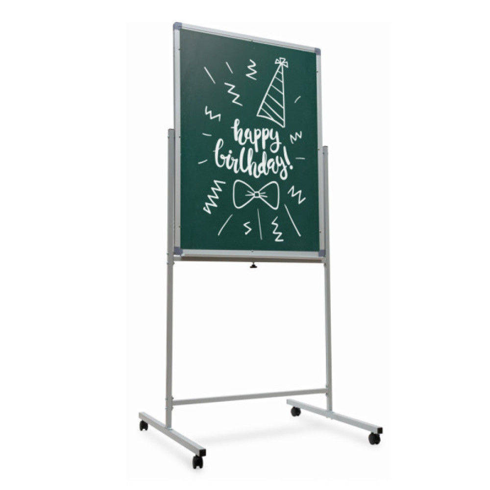 Фліпчарт Sector 75х100см, двосторонній магнітний, крейдяно-маркерний (KM-07510)