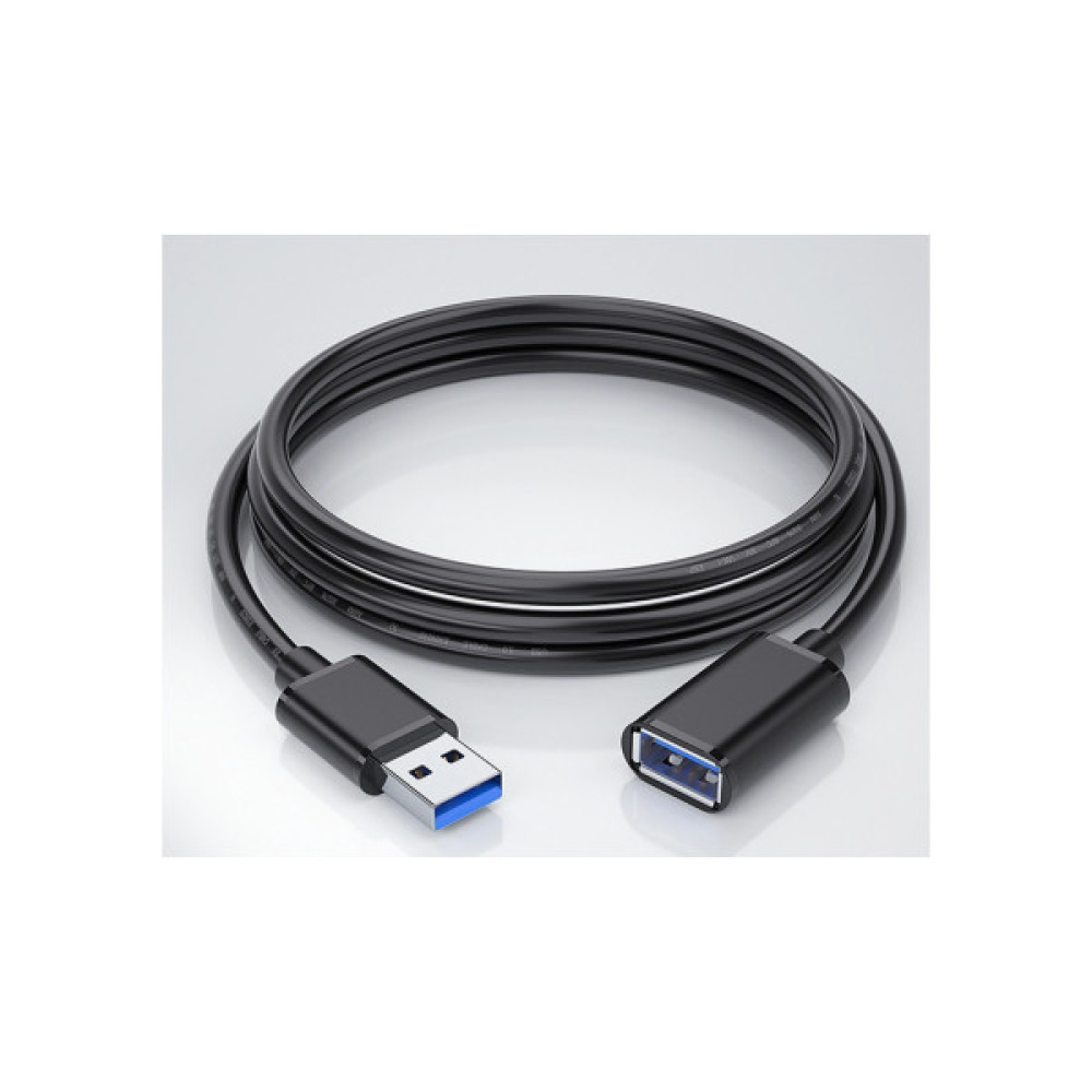 Дата кабель USB 3.0 AM/AF 2.0m Essager (EXCAM-YTC01)