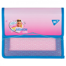 Папка для зошитів Yes пластикова на резинці Barbie рожевий В5 (492211)