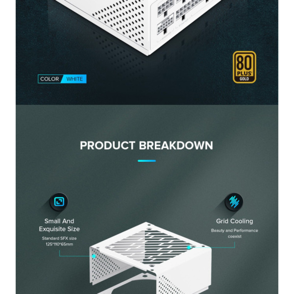 GAMEMAX GS-850G White 