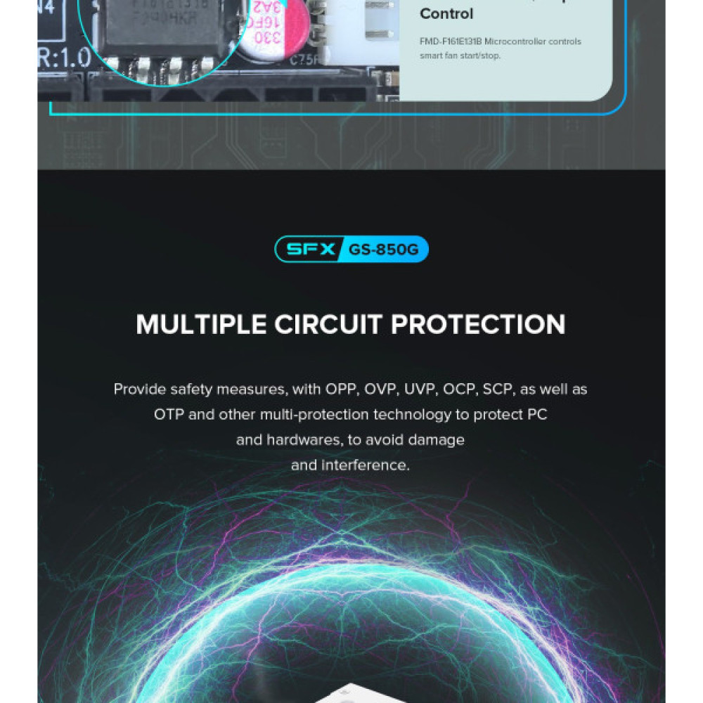 GAMEMAX GS-850G White 