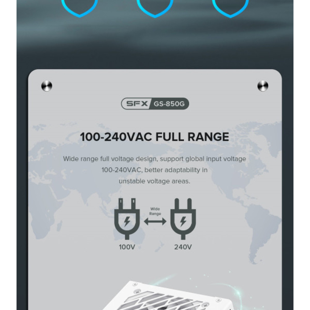 GAMEMAX GS-850G White 