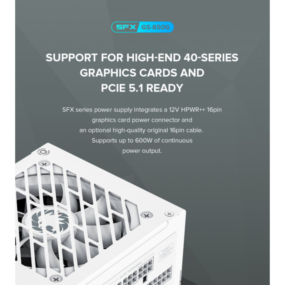 GAMEMAX GS-850G White 