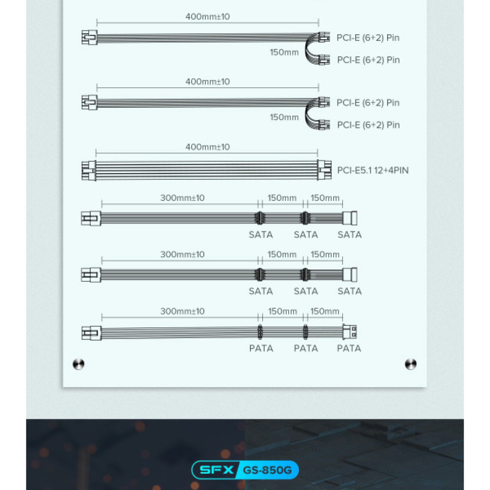 GAMEMAX GS-850G White 