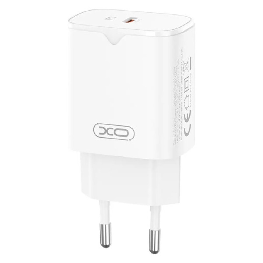 Зарядний пристрій XO USB-C PD30W white (L131.white)