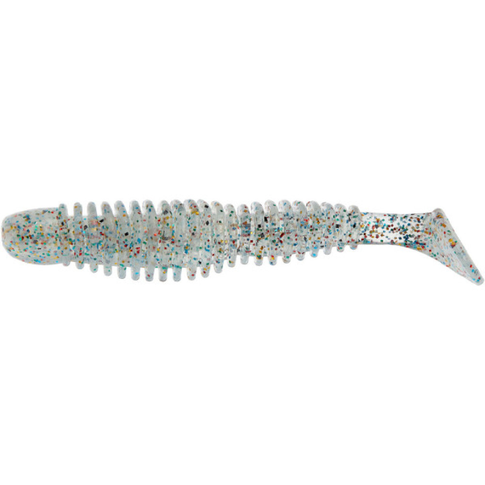 Силікон рибальський Reins Bubbling Shad 4" 204 UV All Stars (8 шт/уп.) (1552.07.88)