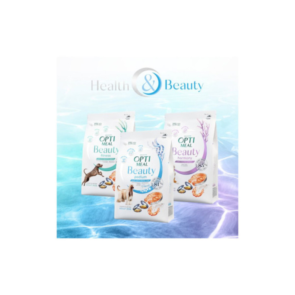 Сухий корм для собак Optimeal Beauty Podium беззерновий на основі морепродуктів 4 кг (4820215366090)