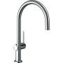 Змішувач для кухні Hansgrohe Talis M54, довж.виливу - 235мм, поворотний, 1важіль, KM220, хром