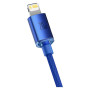 Дата кабель USB-C to Lightning 2.0m 20W blue Baseus (CAJY000303) Дата кабель USB-C to Lightning 2.0m 20W blue Baseus (CAJY000303)