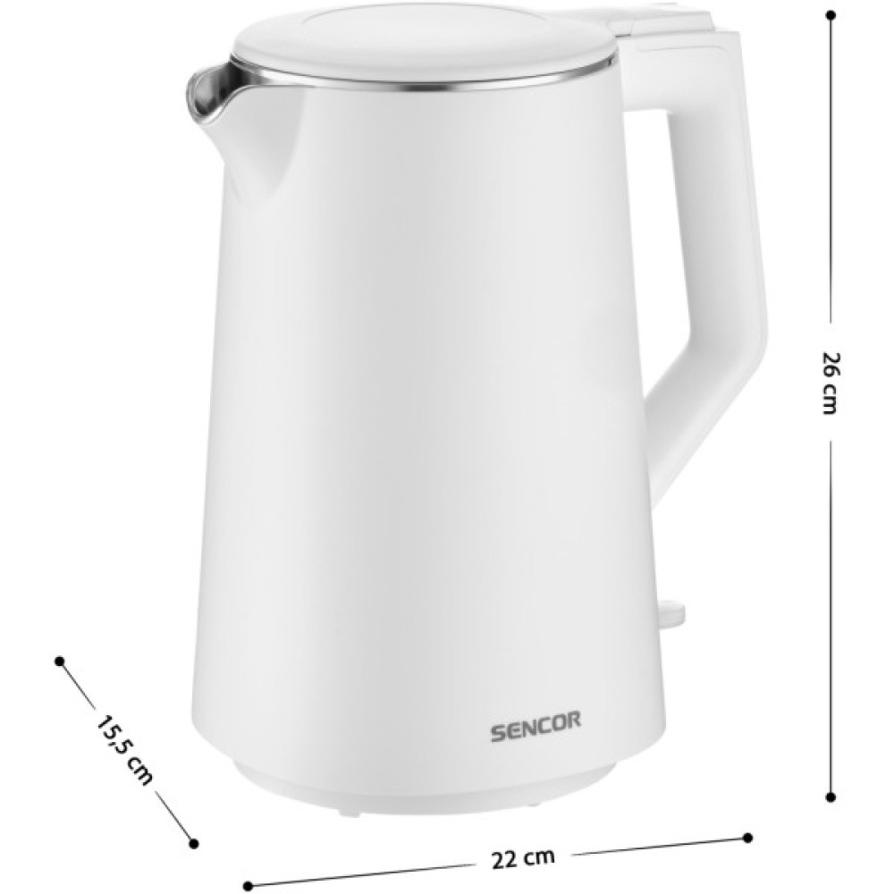 Електрочайник Sencor SWK 0550WH