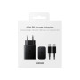 Зарядний пристрій Samsung 45W Compact Power Adapter (w C to C Cable) Black (EP-T4511XBEGEU) Зарядний пристрій Samsung 45W Compact Power Adapter (w C to C Cable) Black (EP-T4511XBEGEU)