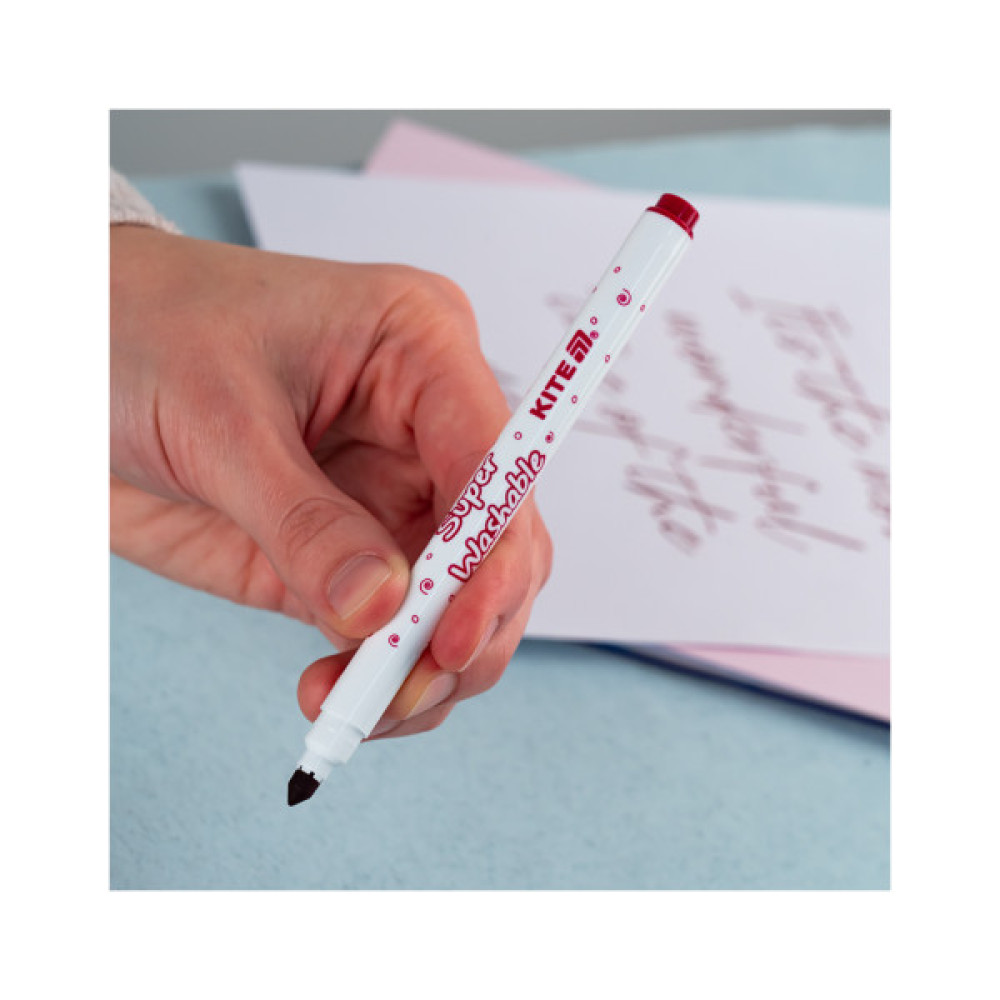 Фломастери Kite Creative Superwashable 36 кольорів (K-1154)